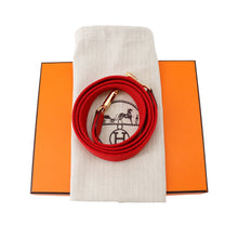 将图像加载到图库查看器中，HERMES Evelyne Long Rouge Piman Taurillon Clemence Size TPM
