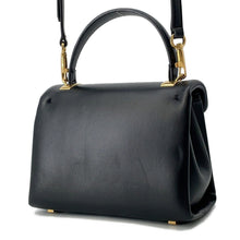 将图像加载到图库查看器中，Valentino Garavani One Studded 2-Way Handbag Black1W0B0L19HHX Leather Size Mini
