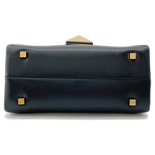 将图像加载到图库查看器中，Valentino Garavani One Studded 2-Way Handbag Black1W0B0L19HHX Leather Size Mini
