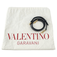 将图像加载到图库查看器中，Valentino Garavani One Studded 2-Way Handbag Black1W0B0L19HHX Leather Size Mini
