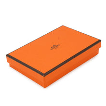 将图像加载到图库查看器中，HERMES Calvi Duo Blue Gacier Epsom
