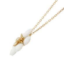 Load image into Gallery viewer, Van Cleef &amp; Arpels Rose de Noel Pendant Mini Model Size MiniVCARP7T000 18K Yellow Gold
