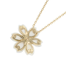 Load image into Gallery viewer, Van Cleef &amp; Arpels Rose de Noel Pendant Mini Model Size MiniVCARP7T000 18K Yellow Gold
