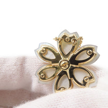 Load image into Gallery viewer, Van Cleef &amp; Arpels Rose de Noel Pendant Mini Model Size MiniVCARP7T000 18K Yellow Gold
