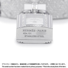将图像加载到图库查看器中，HERMES Kelly watch W16mm Stainless Steel White Shell DialKE4.131
