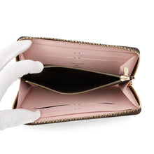 Load image into Gallery viewer, LOUIS VUITTON Portefeuille Clemence Rose BallerineM61298 Monogram
