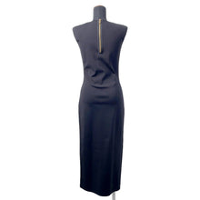 Load image into Gallery viewer, GUCCI Viscose rib stitch dress Size S Black678172 Rayon88% Nylon10% Polyurethane2%
