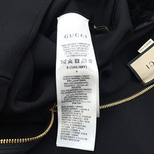 Load image into Gallery viewer, GUCCI Viscose rib stitch dress Size S Black678172 Rayon88% Nylon10% Polyurethane2%
