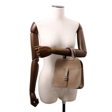 将图像加载到图库查看器中，HERMES Halzan Etoupe Swift Leather Size Mini
