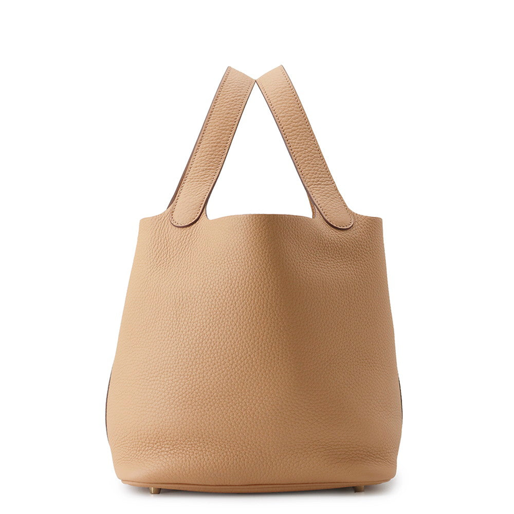 HERMES Picotin Lock Chai Taurillon Clemence Size MM