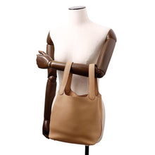 将图像加载到图库查看器中，HERMES Picotin Lock Chai Taurillon Clemence Size MM
