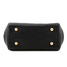 将图像加载到图库查看器中，LOUIS VUITTON Montaigne NoirM41053 Monogram Empreinte Leather Size BB
