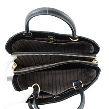 将图像加载到图库查看器中，LOUIS VUITTON Montaigne NoirM41053 Monogram Empreinte Leather Size BB

