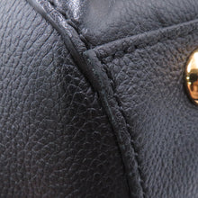 将图像加载到图库查看器中，LOUIS VUITTON Montaigne NoirM41053 Monogram Empreinte Leather Size BB
