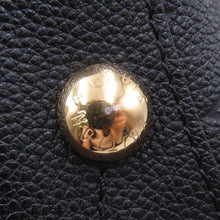 将图像加载到图库查看器中，LOUIS VUITTON Montaigne NoirM41053 Monogram Empreinte Leather Size BB
