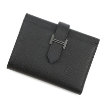 Load image into Gallery viewer, HERMES Bearn Combine SoBlack Black Epsom
