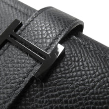 Load image into Gallery viewer, HERMES Bearn Combine SoBlack Black Epsom
