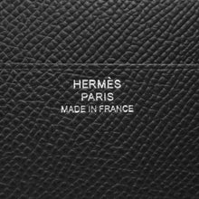 将图像加载到图库查看器中，HERMES Bearn Combinet MonoChrome Black Epsom

