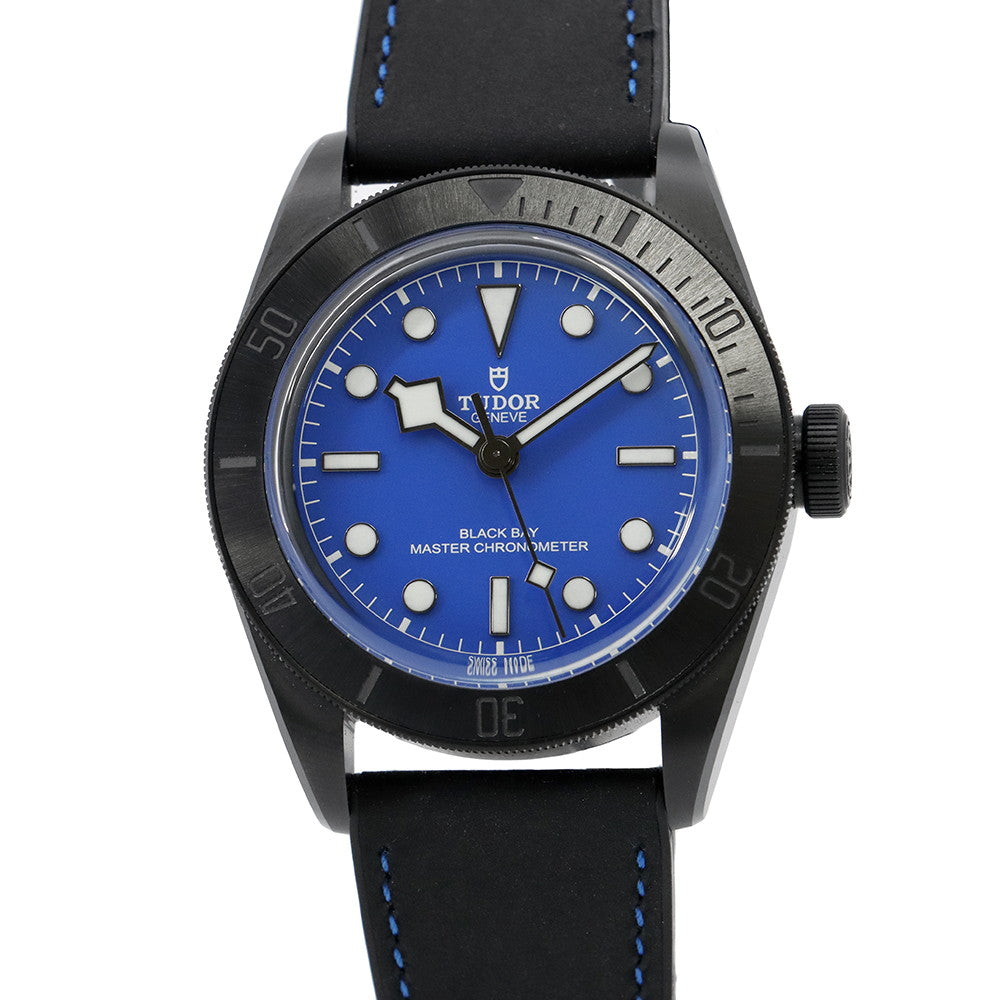 TUDOR Black Bay Ceramic W41mm Ceramic Leather Rubber Blue DialM79210CNU-0007