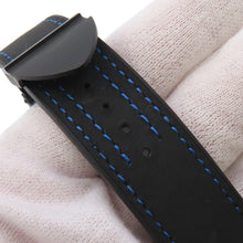 将图像加载到图库查看器中，TUDOR Black Bay Ceramic W41mm Ceramic Leather Rubber Blue DialM79210CNU-0007
