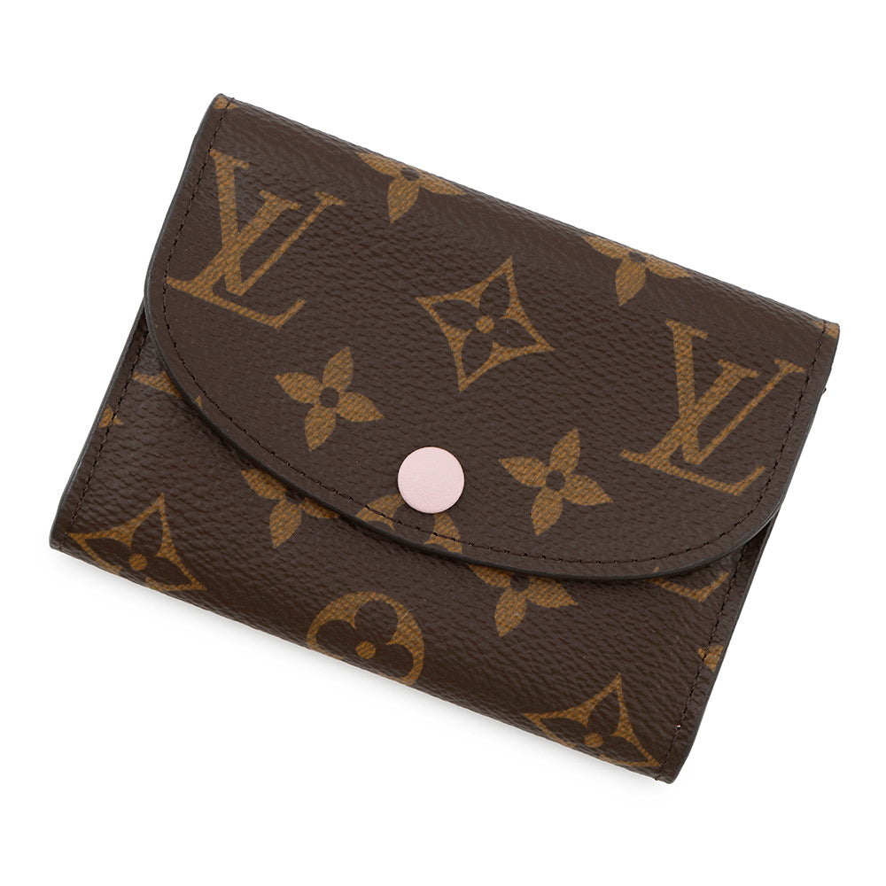 LOUIS VUITTON Rosalie Coin Purse Rose BallerineM62361 Monogram