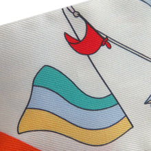 Load image into Gallery viewer, HERMES Twilly The madness of the sky Apricot/Vert/Multicolor Silk100%
