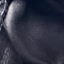 将图像加载到图库查看器中，Handbag 90&#39;s Black Leather

