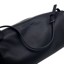 将图像加载到图库查看器中，Handbag 90&#39;s Black Leather
