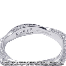 将图像加载到图库查看器中，GRAFF Spiral Pave Diamond Band Ring Size Approximately No. 7RGR782 18K White Gold

