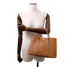 Load image into Gallery viewer, HERMES Garden Party Gold Negonda Leather Size TPM
