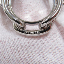 将图像加载到图库查看器中，HERMES ScarfRing Legato Silver Metal
