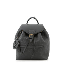 将图像加载到图库查看器中，LOUIS VUITTON Montsouris NoirM45205 Monogram Empreinte Leather Size PM
