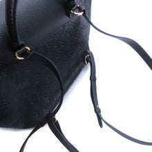 将图像加载到图库查看器中，LOUIS VUITTON Montsouris NoirM45205 Monogram Empreinte Leather Size PM
