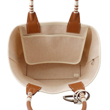 将图像加载到图库查看器中，HERMES Steeple Ecru/Gold/Hat Toile H Swift Leather Size 25
