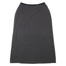 将图像加载到图库查看器中，CHANEL CHANEL CC LogoPattern Skirt Size 36 BlackP78129 Nylon80% Polyurethane20%
