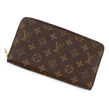 将图像加载到图库查看器中，LOUIS VUITTON Zippy Organizer BrownM62581 Monogram
