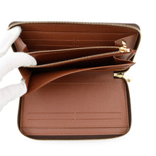 将图像加载到图库查看器中，LOUIS VUITTON Zippy Organizer BrownM62581 Monogram
