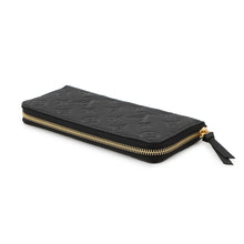 将图像加载到图库查看器中，LOUIS VUITTON Portefeuille Clemence NoirM60171 Monogram Empreinte Leather
