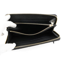 将图像加载到图库查看器中，LOUIS VUITTON Portefeuille Clemence NoirM60171 Monogram Empreinte Leather
