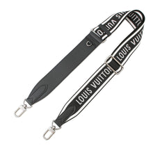 Load image into Gallery viewer, LOUIS VUITTON Shoulder Strap Black/WhiteJ02496 Nylon
