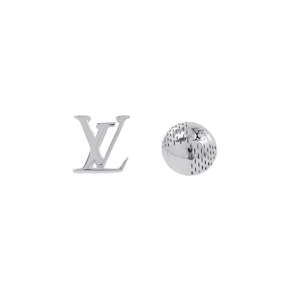 LOUIS VUITTON Earrings・LV suit SilverM02423 SV925