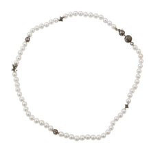将图像加载到图库查看器中，LOUIS VUITTON ★Monogram Slim Pearl NecklaceM02235 Faux Pearl
