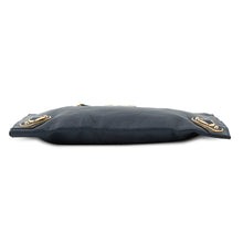 Load image into Gallery viewer, BALENCIAGA Metal Edge Clutch Bag Navy390186 Goatskin Leather
