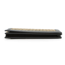 将图像加载到图库查看器中，Bottega Veneta INTRECCIATO Chain Wallet Gold/Black521276 VCLM1 Leather
