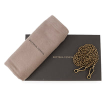 将图像加载到图库查看器中，Bottega Veneta INTRECCIATO Chain Wallet Gold/Black521276 VCLM1 Leather
