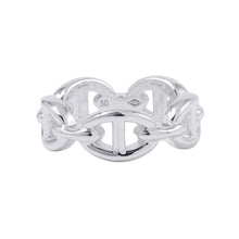 将图像加载到图库查看器中，HERMES Chaine d&#39;Ancre Anchene Ring Size PM/50/#10 SV925
