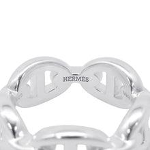 将图像加载到图库查看器中，HERMES Chaine d&#39;Ancre Anchene Ring Size PM/50/#10 SV925

