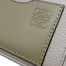 Load image into Gallery viewer, LOEWE Coin purse coin card holder Shell Gray/EucalyptusC660Z40X07 Soft Grained Calf Leather
