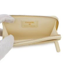 将图像加载到图库查看器中，CHANEL Coin purse Matelasse CC Logo LimeAP3179 Caviar Leather
