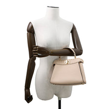 将图像加载到图库查看器中，FENDI Peekaboo Selleria Jasmin Flower8BN244 Leather Size Mini

